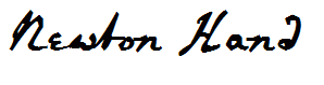 Newton Hand