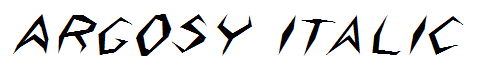 Argosy Italic