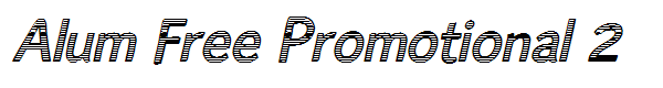 Alum Free Promotional 2