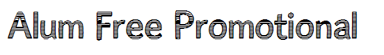 Alum Free Promotional