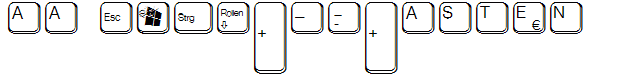 aa QWERTZ-Tasten