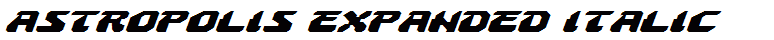 Astropolis Expanded Italic
