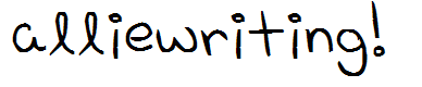 alliewriting!