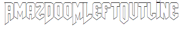 AmazDooMLeftOutline