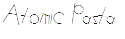 Atomic Pasta