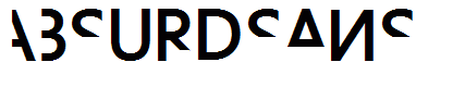 Absurdsans