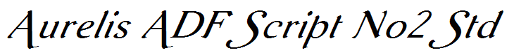 Aurelis ADF Script No2 Std