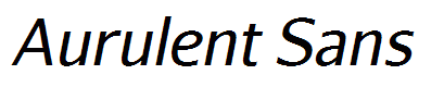 Aurulent Sans
