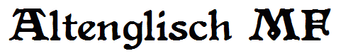 Altenglisch MF