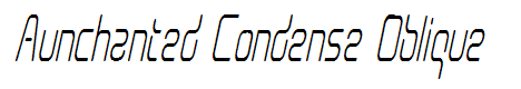Aunchanted Condense Oblique