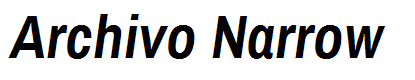 Archivo Narrow