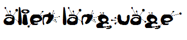 alien language