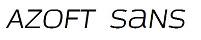 Azoft Sans