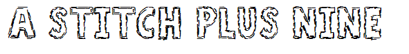 A Stitch Plus Nine
