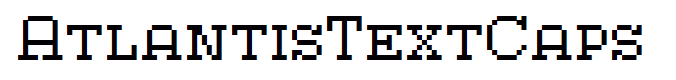 AtlantisTextCaps