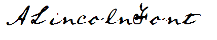 ALincolnFont