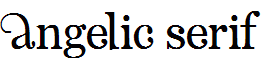 Angelic Serif