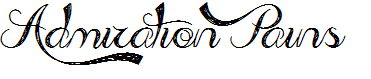 Admiration Pains 