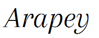 Arapey