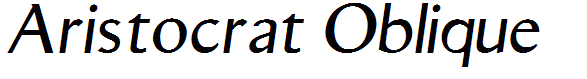 Aristocrat Oblique