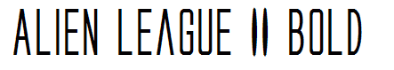 Alien League II Bold