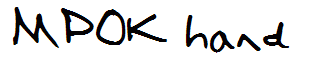 MPOK hand