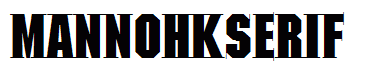 MannohKSerif