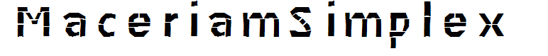 MaceriamSimplex