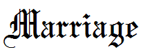 Marriage
