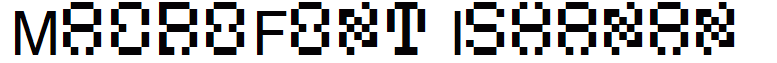 MacroFont Ishanan