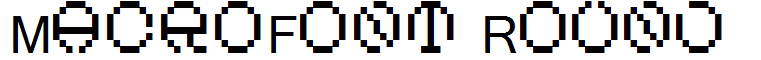 MacroFont Round