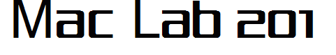 Mac Lab 201