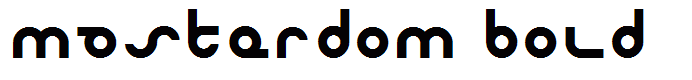 Masterdom Bold