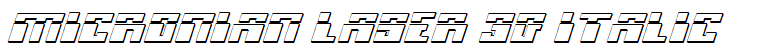 Micronian Laser 3D Italic
