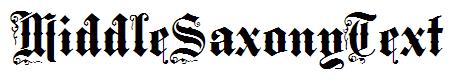 MiddleSaxonyText