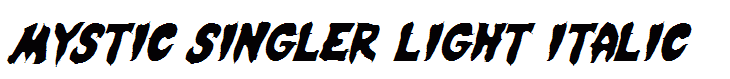 Mystic Singler Light Italic