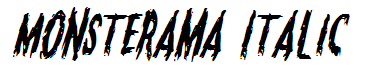 Monsterama Italic