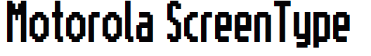 Motorola ScreenType