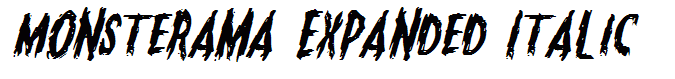 Monsterama Expanded Italic