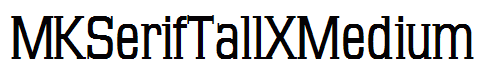 MKSerifTallXMedium
