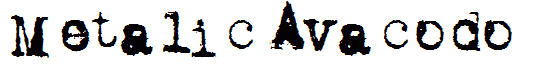 Metalic Avacodo