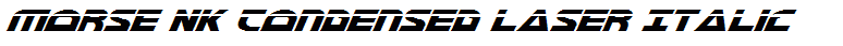 Morse NK Condensed Laser Italic
