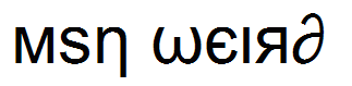 Msn Weird