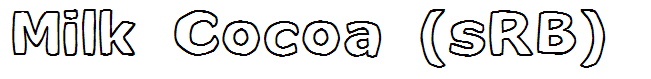 Milk Cocoa (sRB)