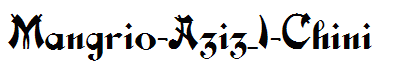 Mangrio-Aziz_I-Chini