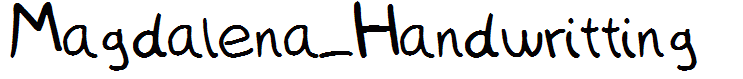 Magdalena_Handwritting