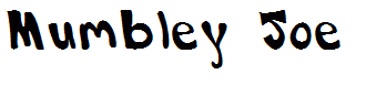 Mumbley Joe