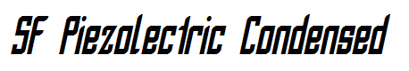 SF Piezolectric Condensed