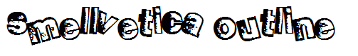 Smellvetica Outline