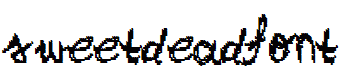 sweetdeadfont